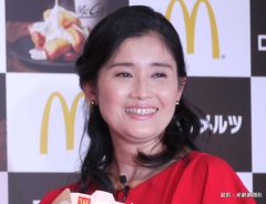 マクドナルドのキャンペーン『HOT JAPAN』発表会に出席した石田ひかり 2017年
